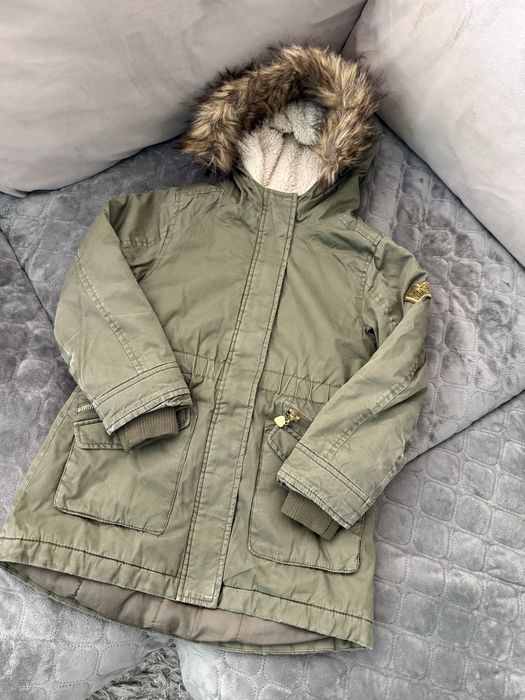 Куртка для дівчинки парка 122 128 демісезон єврозима 7 8 років