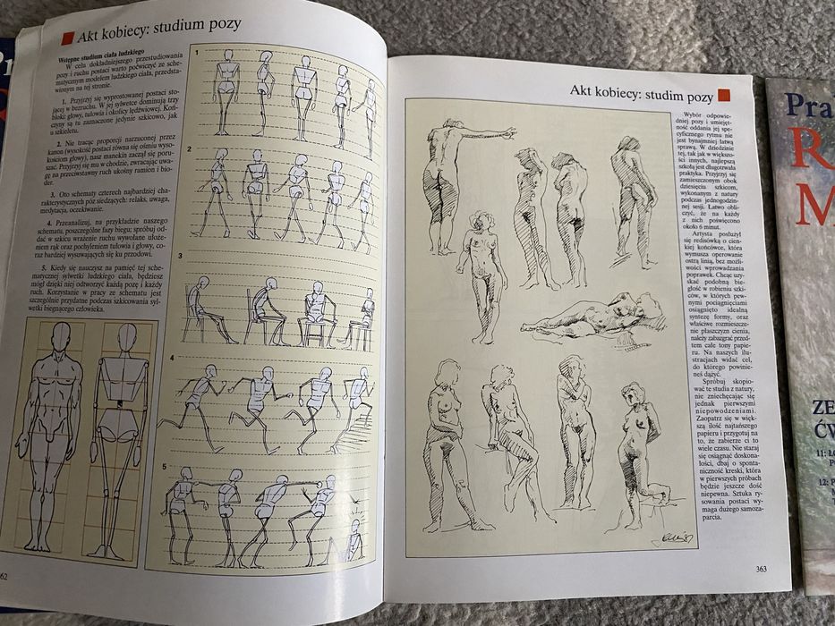 Praktyczny kurs rysunku i malarstwa zeszyty nr 7, 11,12