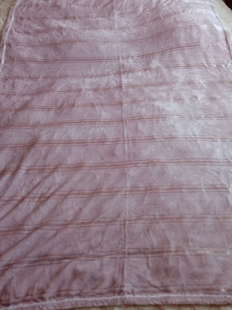 Koc pled narzuta welur 200 cm x 120 cm