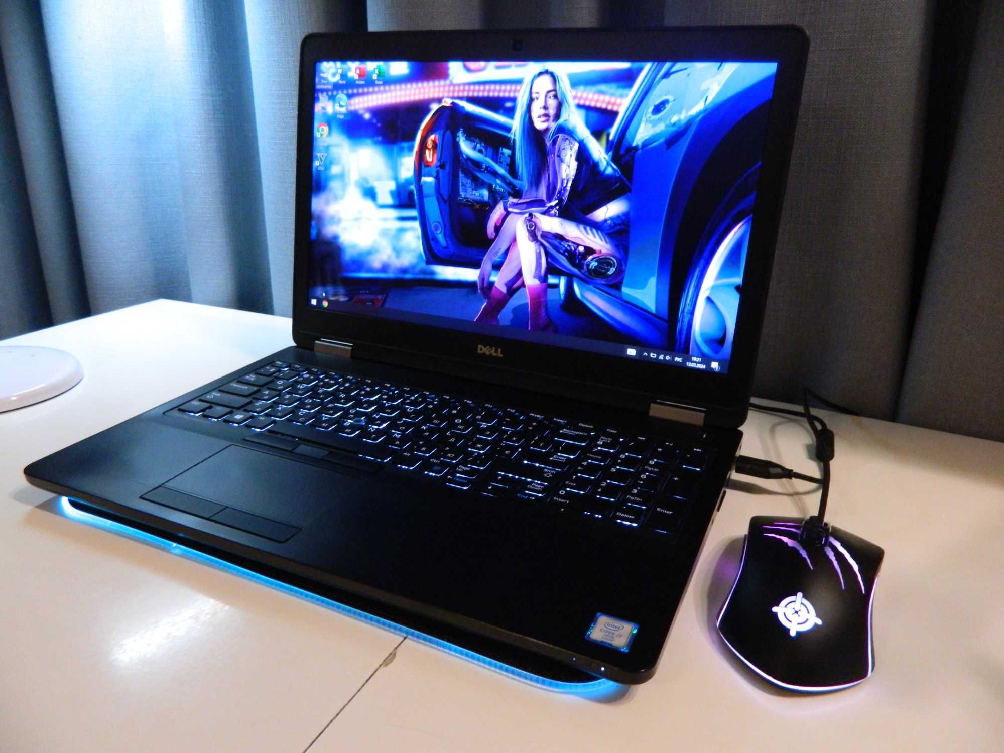Игровой ноутбук i7  Dell FullHD IPS видео AMD 2Gb GTA5 Cs Go WoT