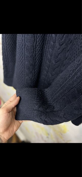 Свитер вязаный кофта Stone Island Винтаж оригинал размер L XL