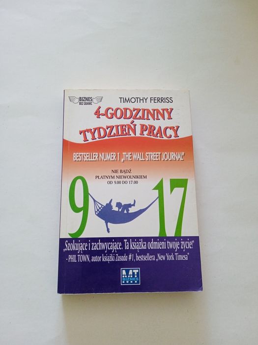 Timothy Ferris 4-Godzinny Tydzień Pracy STAN BARDZO DOBRY  !!!