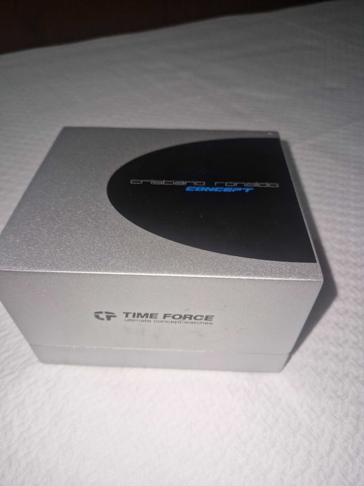 Conjunto e pulseira time force Cristiano Ronaldo