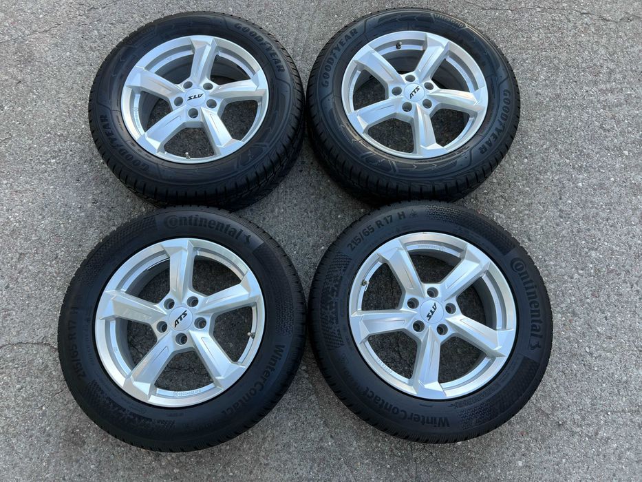 Koła 17 Vw Tiguan II,Audi Q3,Skoda Kodiaq,Seat Tarraco Zima 2024/23 r.