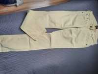 Spodnie jeans Lee żółte W27 L33