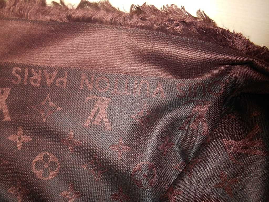 Louis Vuitton Chusta Szalik, Szal apaszka damski kasmirowa 65-23