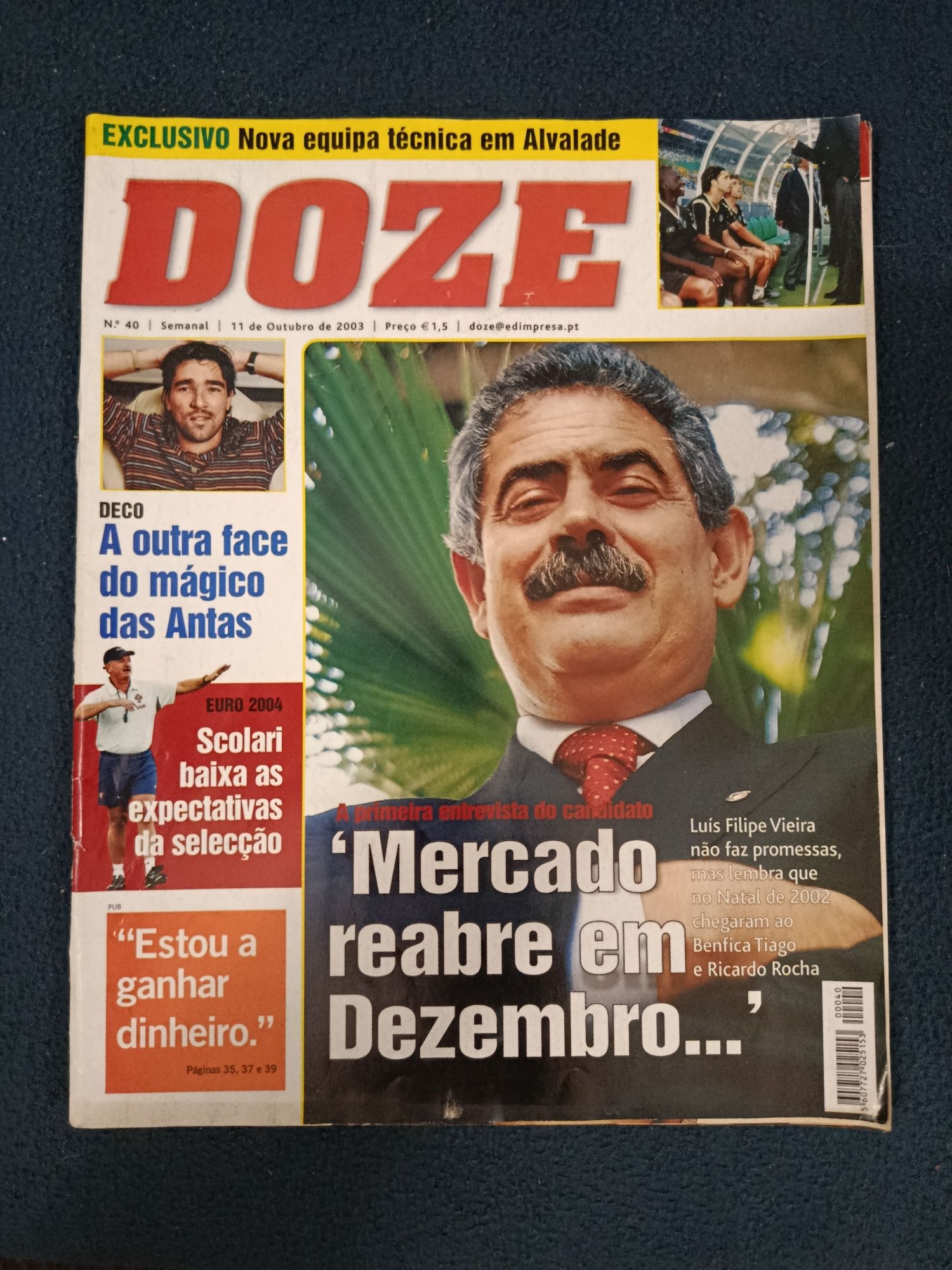 Revista de Desporto (DOZE)  2003 - n.° 40