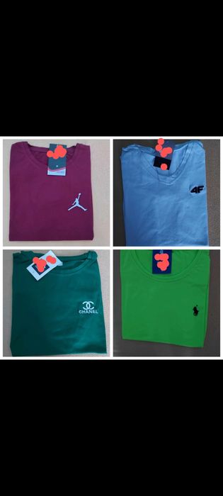 Bawełniane koszulki damskie. Od M do XXL