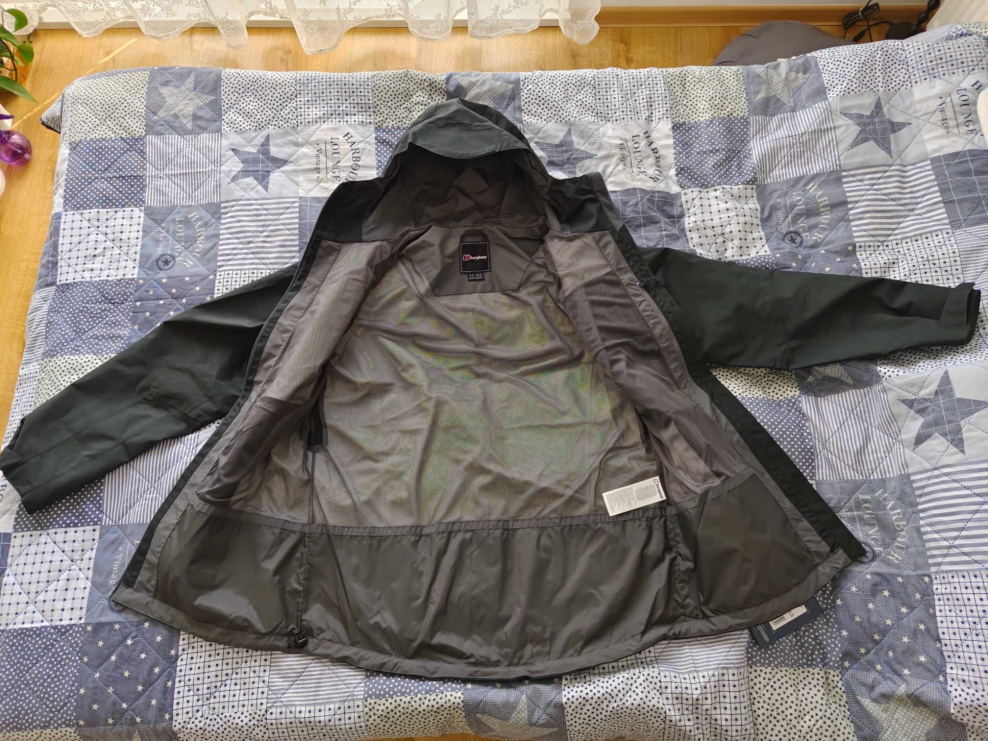 Kurtka Berghaus GORE TeX 2L XXL przeciwdeszczowa przeciwwiatrowa b^^