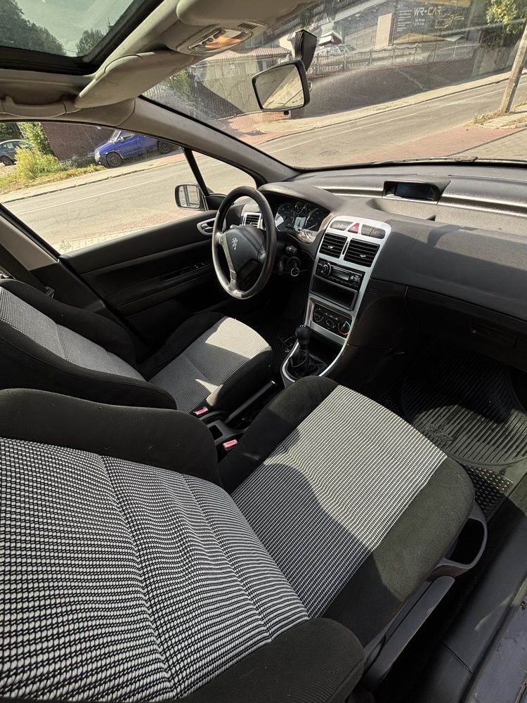 Peugeot 307SW 1.6HDi/Polift/Bez DPF i dwumasa/Panorama/Ekonomiczny