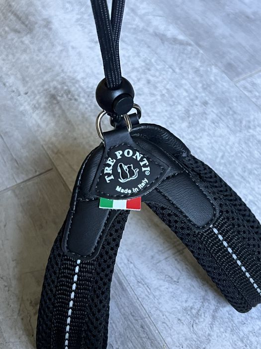 Szelki bezuciskowe Tre Ponti rozmiar XS czarne