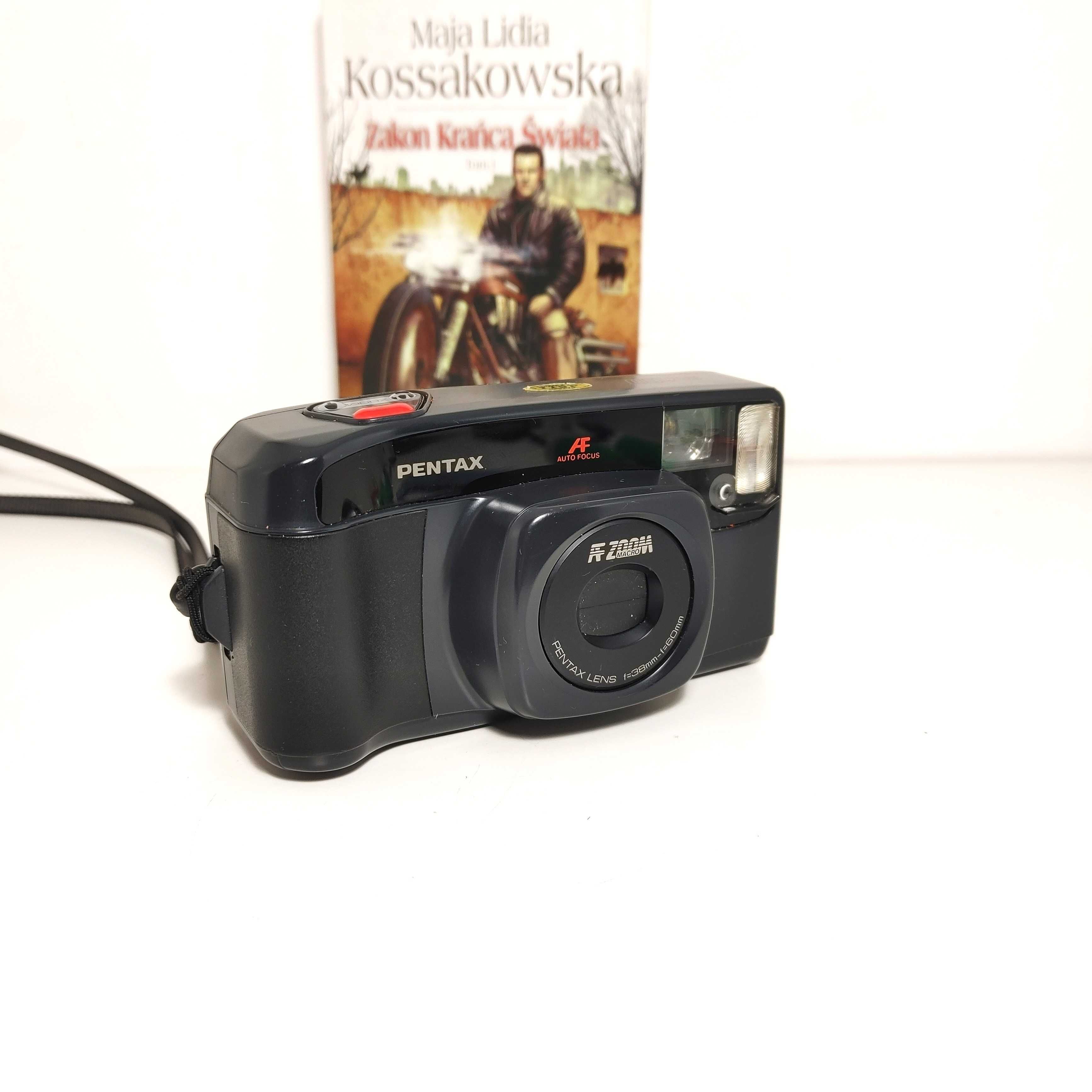 Kompaktowy aparat fotograficzny z 1987 roku PENTAX AF Zoom 60 38-60 mm