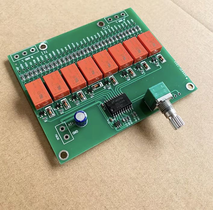 Регулятор гучності Hi-Fi на реле