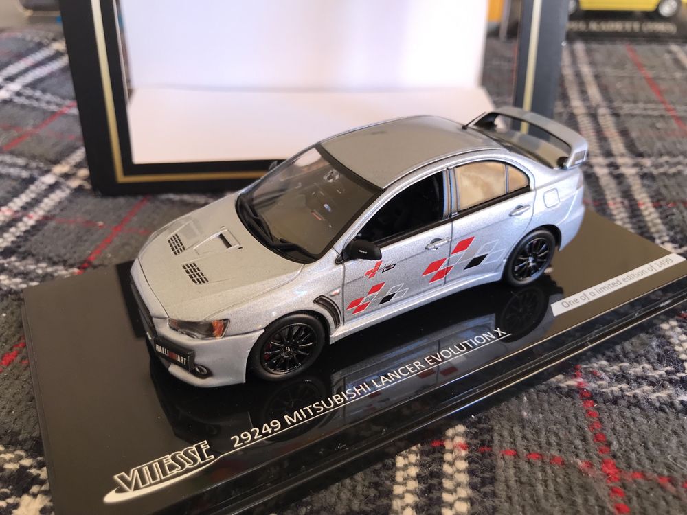 1/43 Mitsubishi Lancer Evolution X RalliArt VITESSE