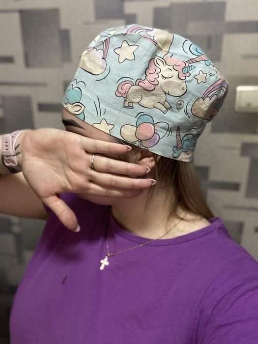 Жіночі медичні шапочки розмір 64 хірургічний верх