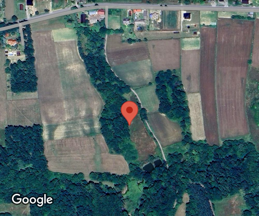 Działka rolno-leśna w Borowej gm. Zakliczyn wz w trakcie
