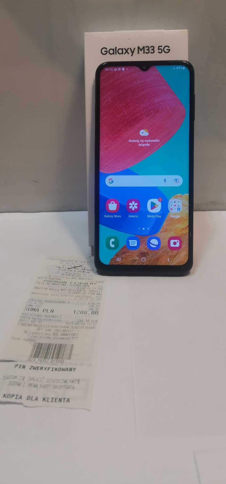 Samsung Galaxy M33 5g Niebieski