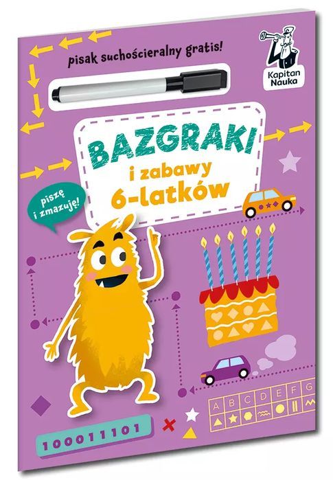Bazgraki i zabawy 6-latków
