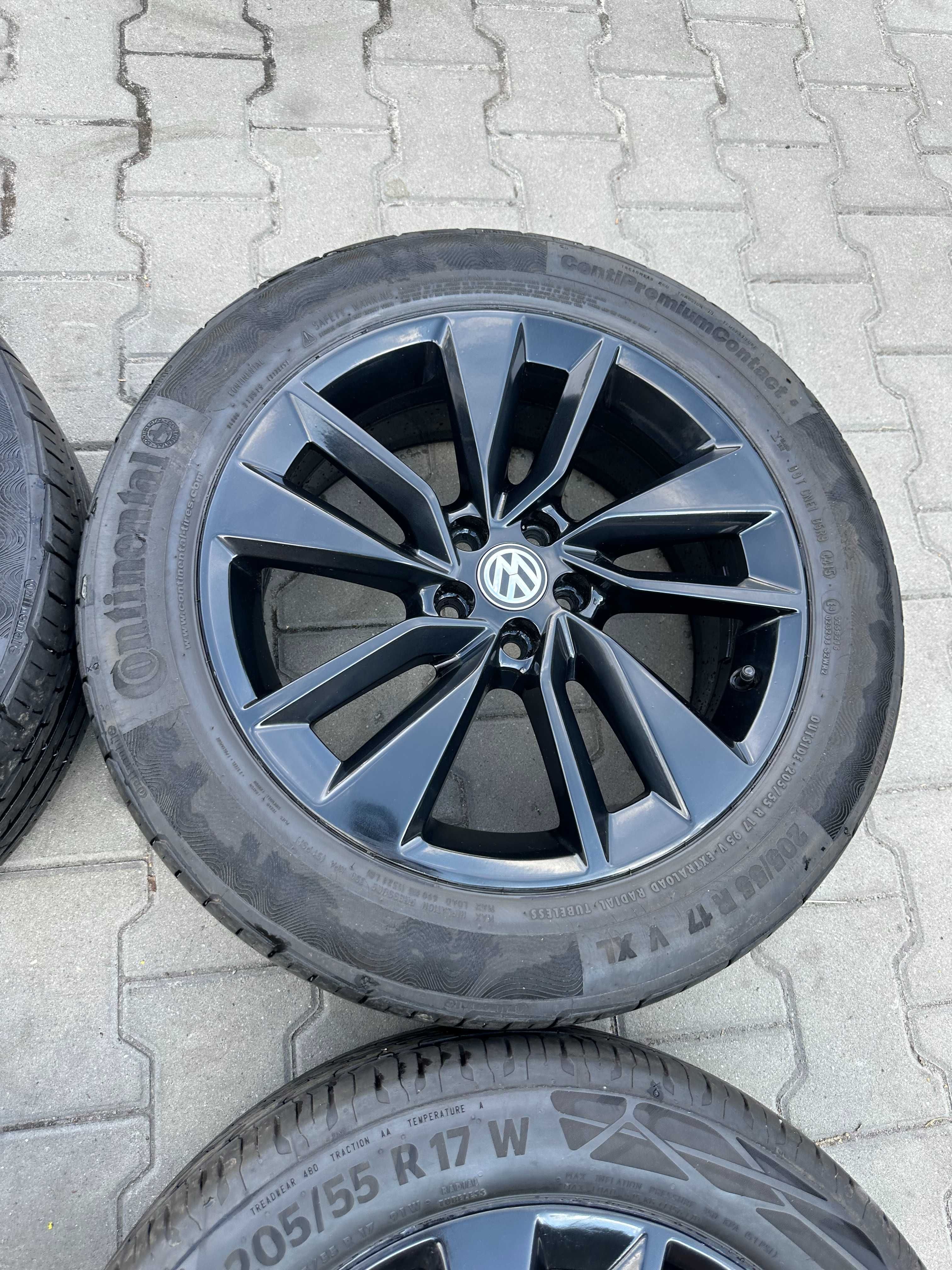 6,5j x 17" et39 5x100 vw t-roc oryginal