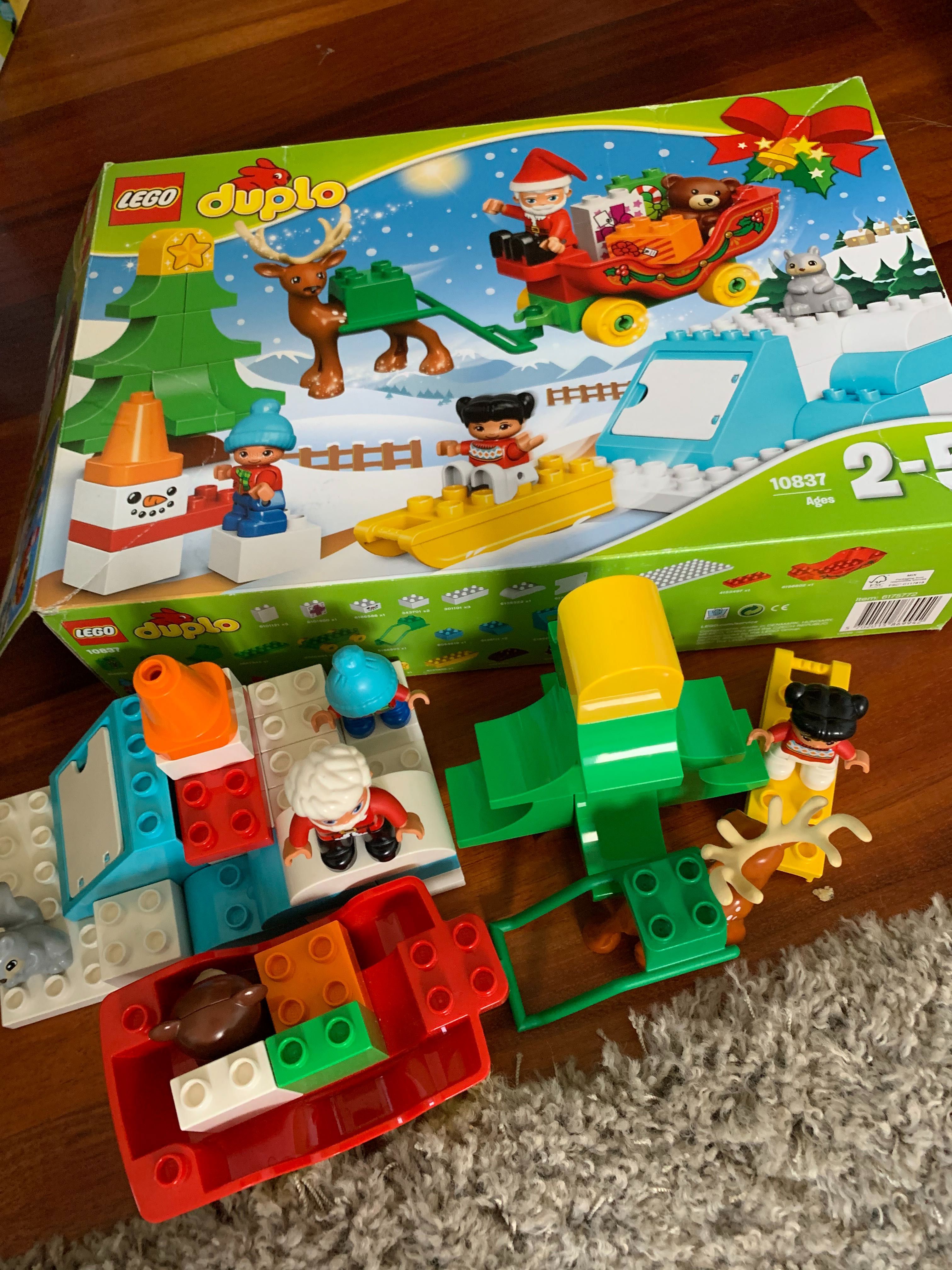 LEGO 10837 DUPLO Zimowe Ferie Świętego Mikołaja