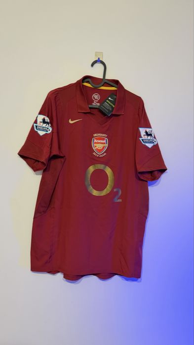 Henry Arsenal Retro koszulka pilkarska