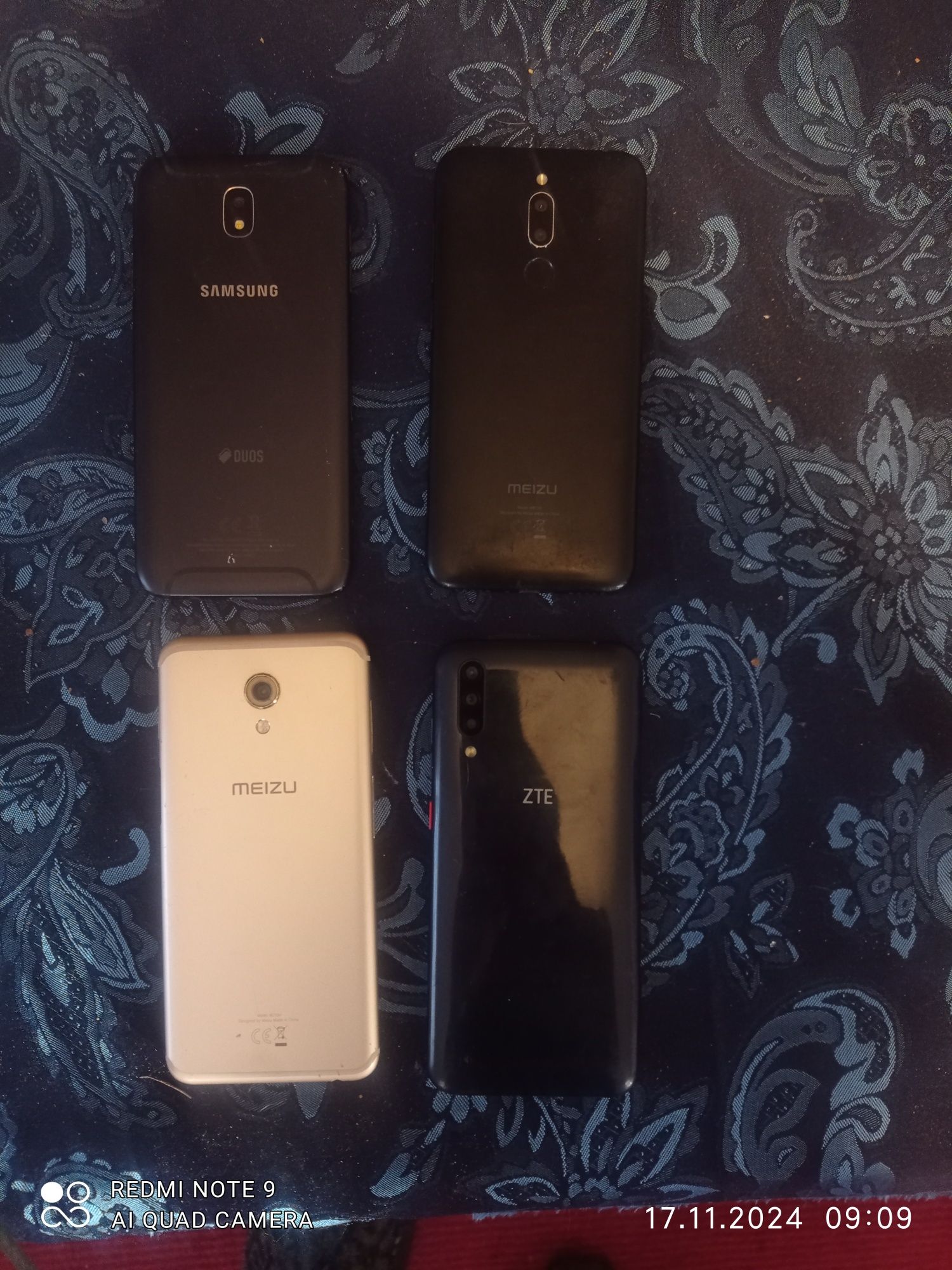 Zte blade a7go, meizu