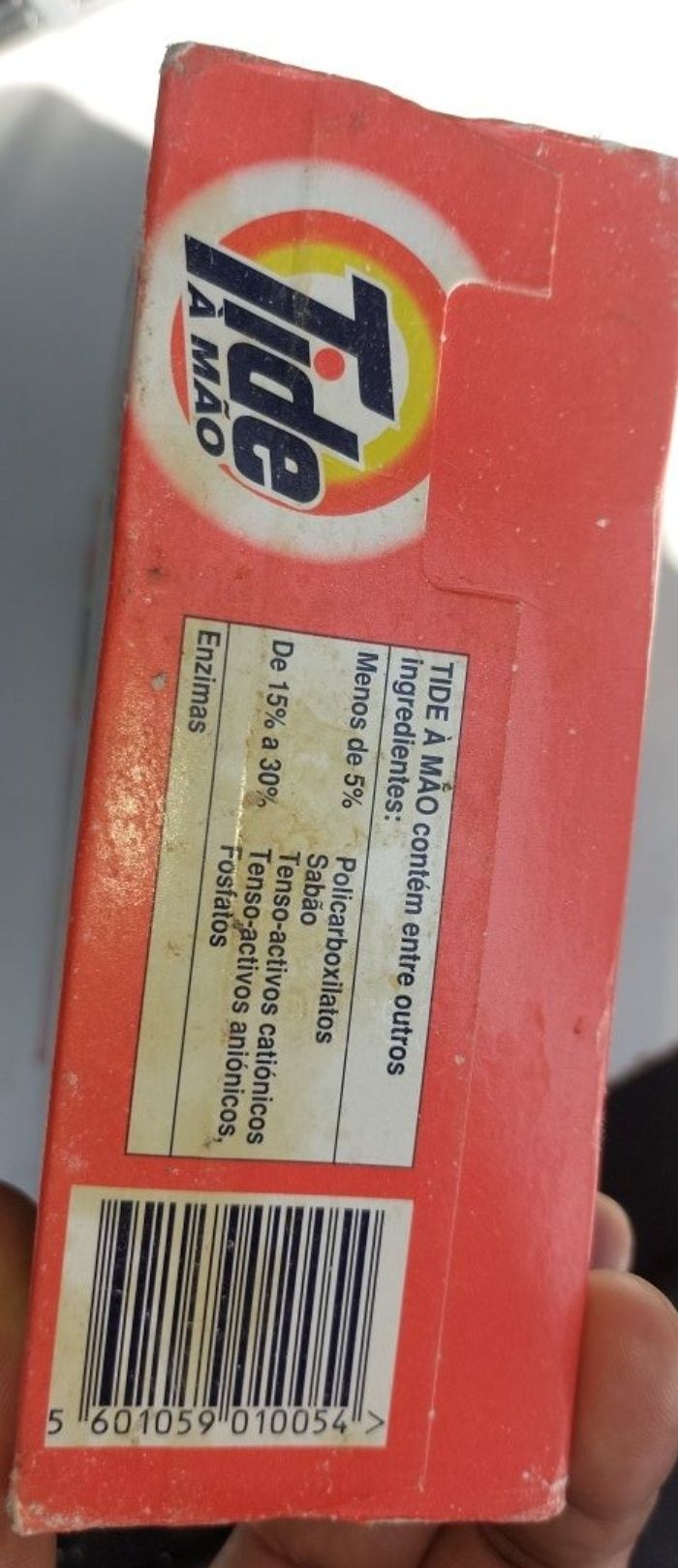 Tide 28Anos detergente Lavar Roupa Mao 1995 Novo Original  C/detergent