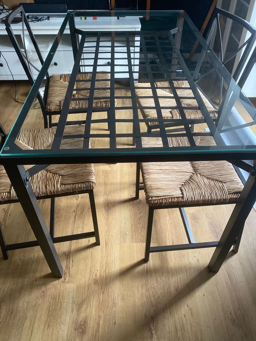 Stół GRANAS Ikea plus 4krzesła