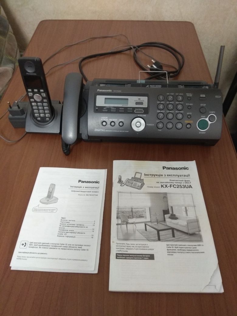 Продам тел/факс Panasonic KX-FC253UA.