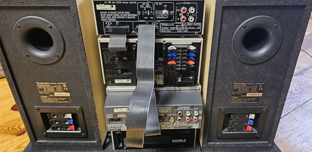 Technics SC-HDA710 DVD/CD mini system audio, mini wieża bdb. stan