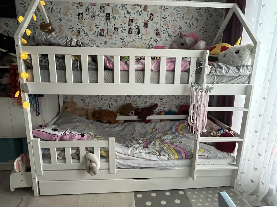 Łóżko piętrowe dzieciece