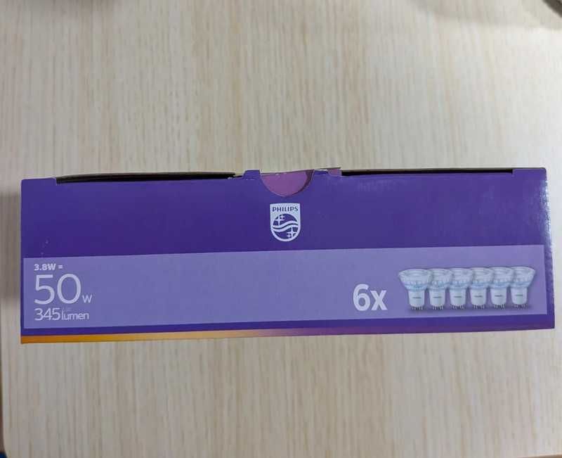 Lâmpadas Philips, reguláveis, com Warm Glow