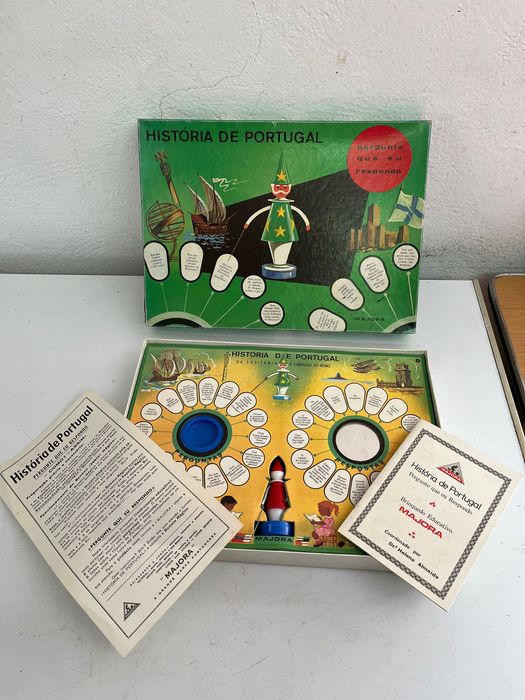 Lote de jogos de tabuleiro Majora antigos