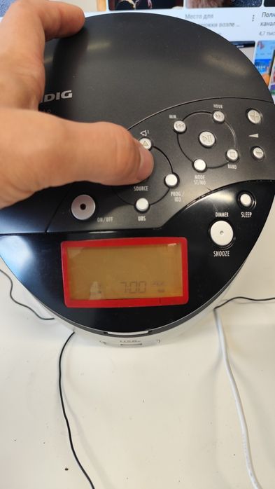 Бумбокс радіо GRUNDIG Discalo -CCD 6800DEC колонка програвач для дачі