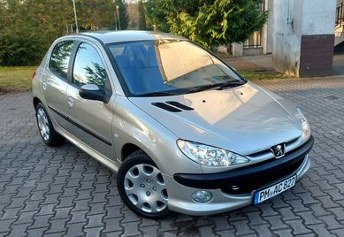 Peugeot 206 1.6 HDi 110Km/Klimatronik/Welur/113 Tyś Km/Niemcy/Opłacony