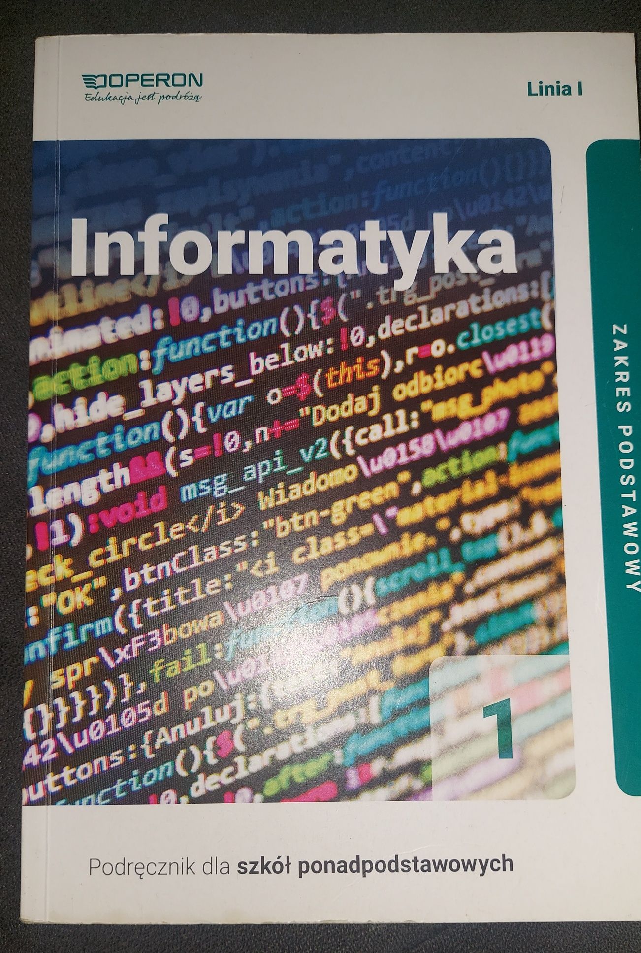 Informatyka dla szkół ponadpodstawowych