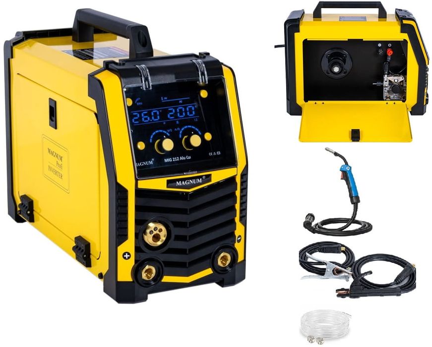 Spawarka MAGNUM MIG 212 ALU CU Synergia 200A MB15