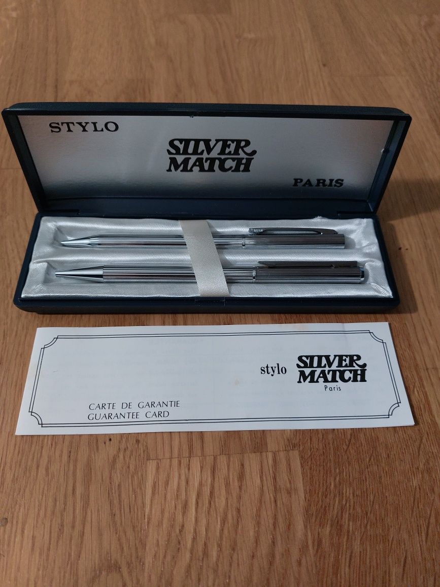 Esferográfica e lapiseira SILVERMATCH