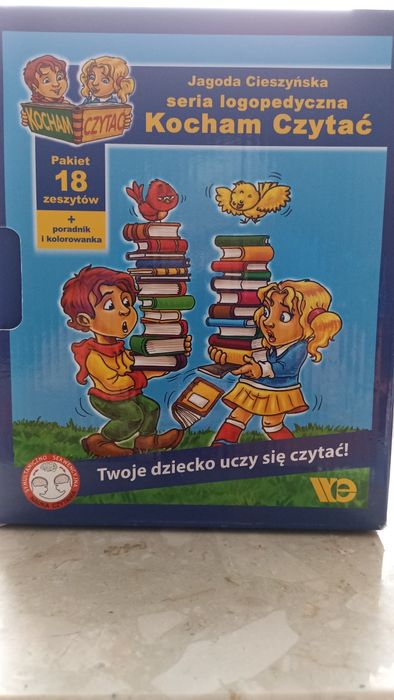 Kocham Czytać seria logopedyczna