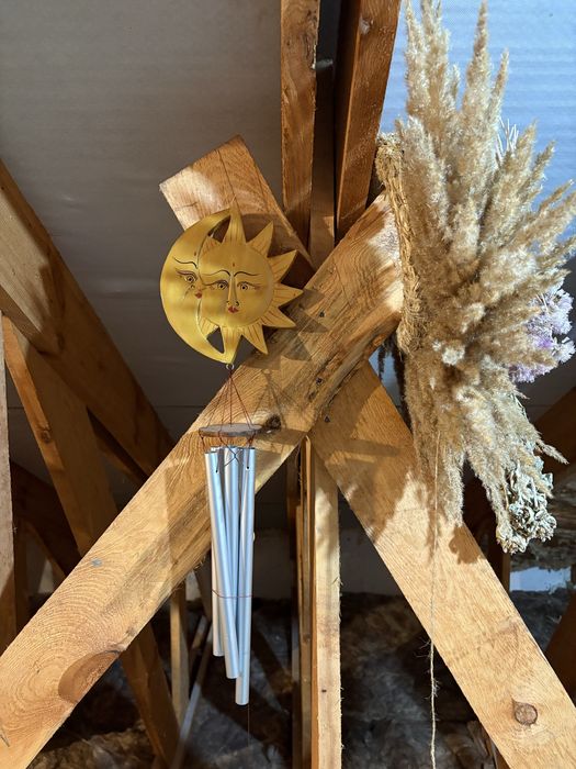 Dzwonki wietrzne boho indie sun moon tarot słońce księżyc