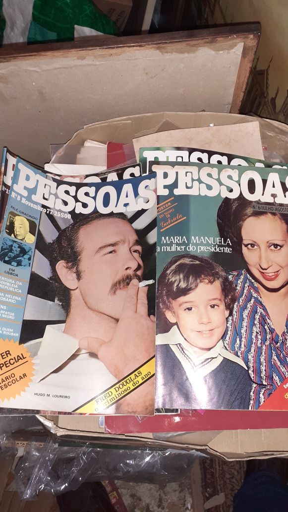 Revista Pessoas 1977 e 78 lote