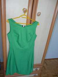 Sprzedam zieloną sukienkę r. 38