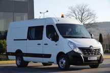Renault MASTER / 5 osób / BRYGADÓWKA / MANUAL / L2 H3 /DMC 3500KG / SPROWADZONY