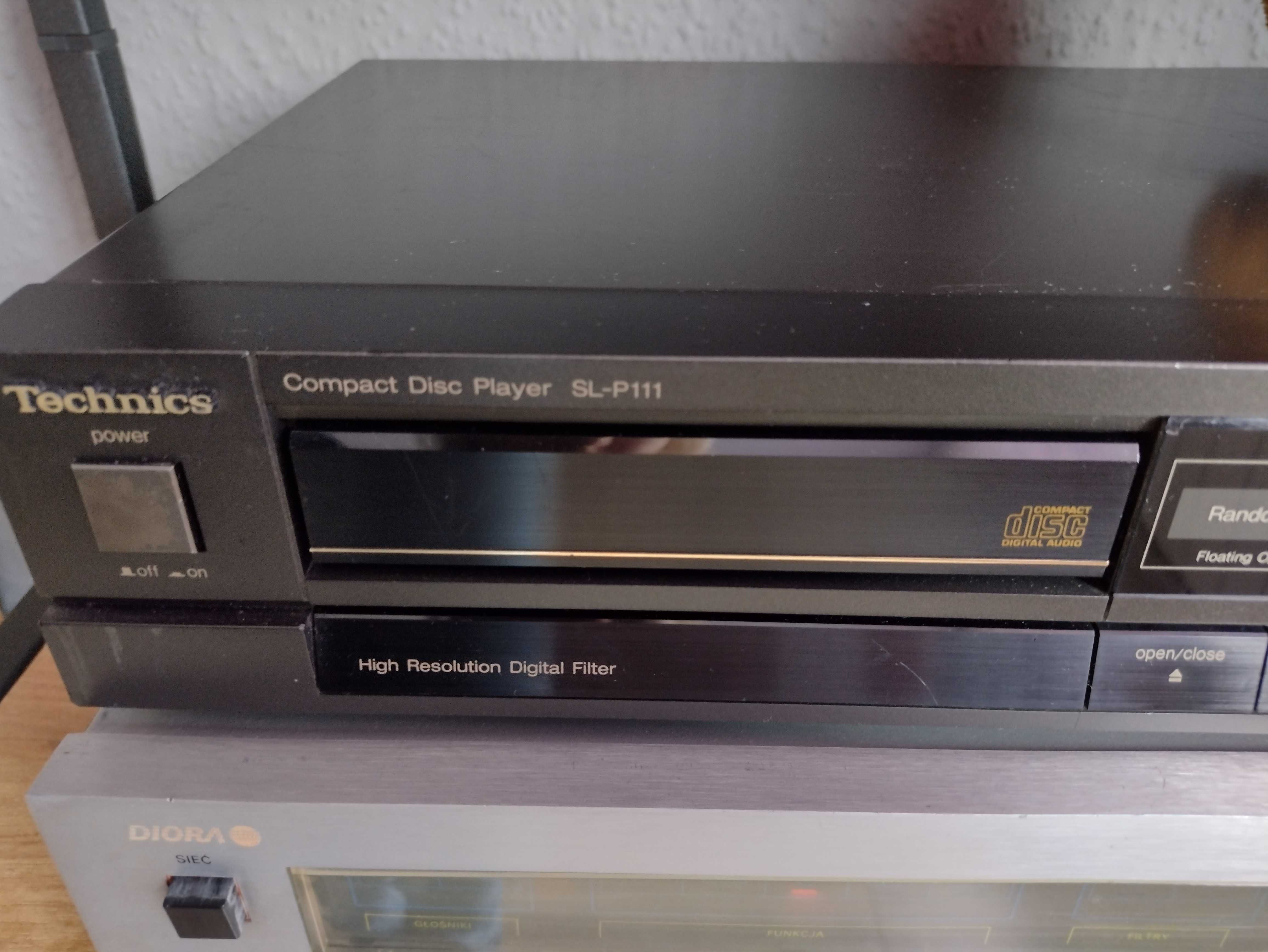 Odtwarzacz CD Technics SL-P111 *działa, ale zacina się