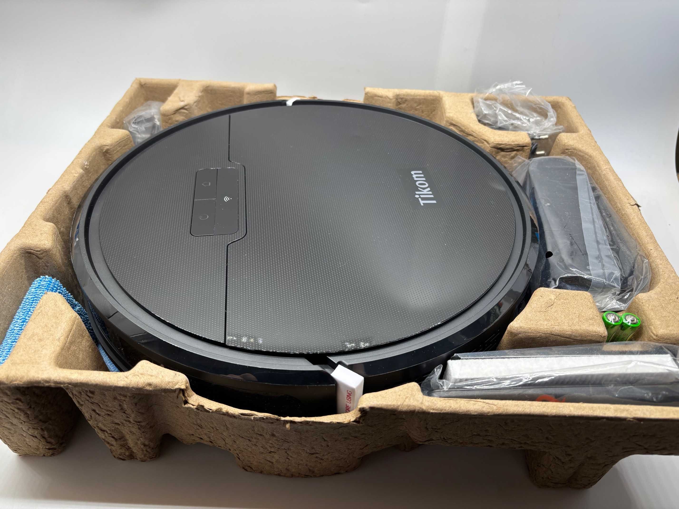 Tikom G8000 Pro robot odkurzający z funkcją wycierania 2 w 1  WI-FI