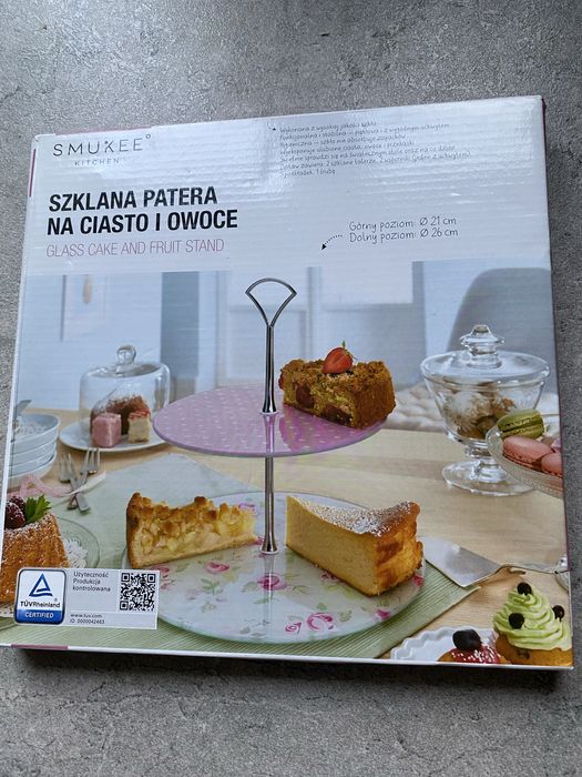 Patera na ciasto i owoce Smukee