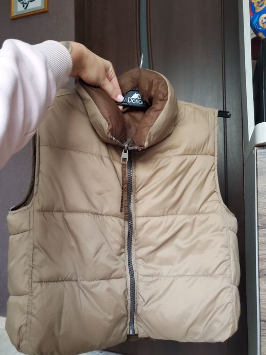 Жилетка женская двусторонняя