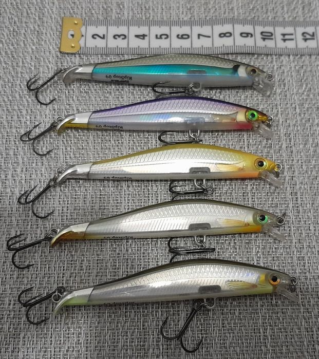 Woblery rapala ripstop 9cm 5 szt