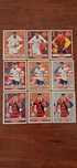 9 cromos Futebol Extra Sticker Legend FIFA World Cup Qatar 2022