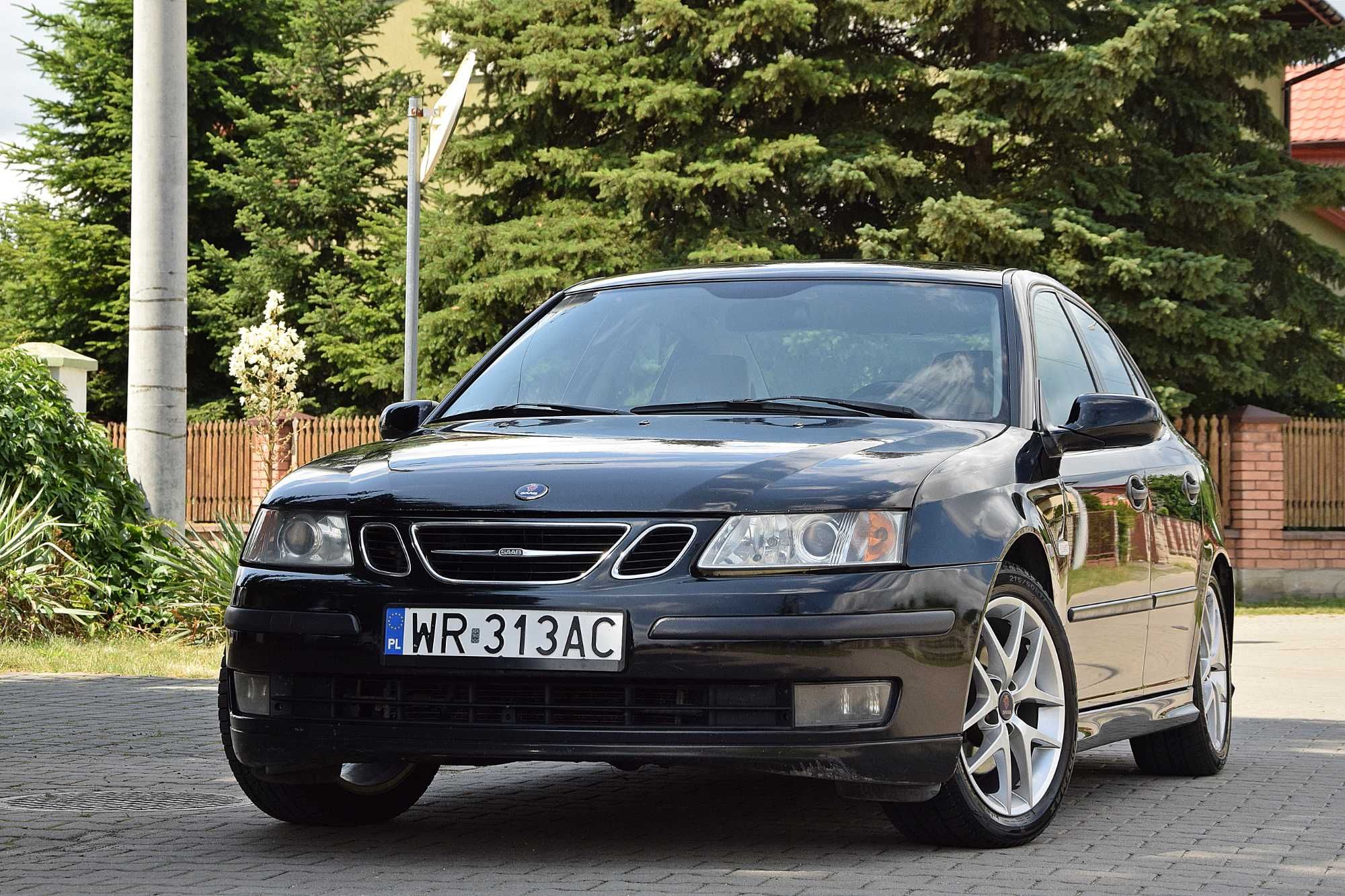 SAAB 93 AERO 2.0T 210KM AUTOMAT Benzyna+LPG Klima Skóra Łopatki 2005!